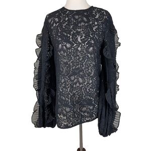Keepsake the Label Black Timeless Lace Top